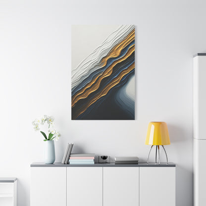 Golden Contours Wall Art & Canvas Prints