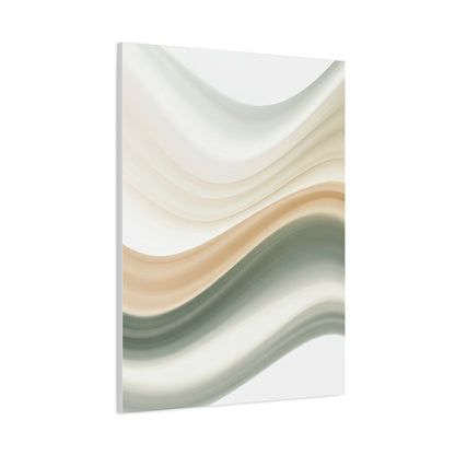 Abstract Neutral Flow Art Wall Art & Canvas Prints