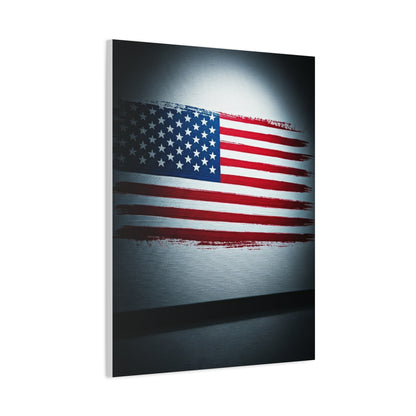 Modern Framed Stars and Stripes Wall Art & Canvas Prints