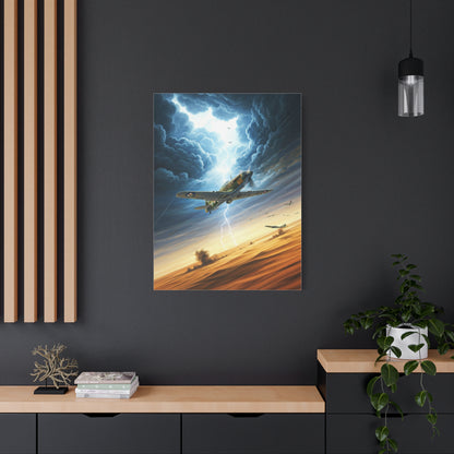 Lightning Run Combat Flight Wall Art & Canvas Prints