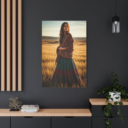 Golden Prairie Bohemian Muse Wall Art & Canvas Prints