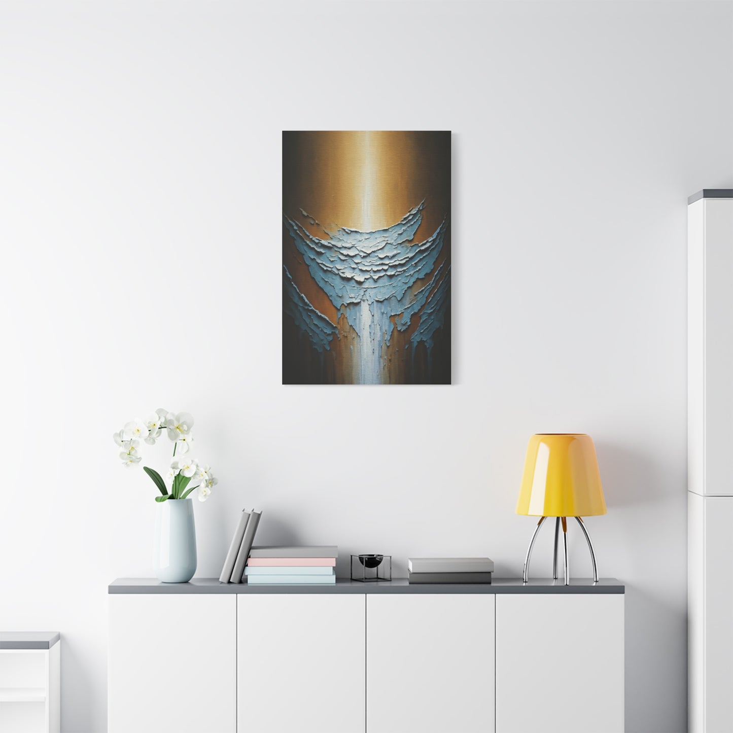 Sculpted Wing Formation Abstract Wall Art & Canvas Prints
