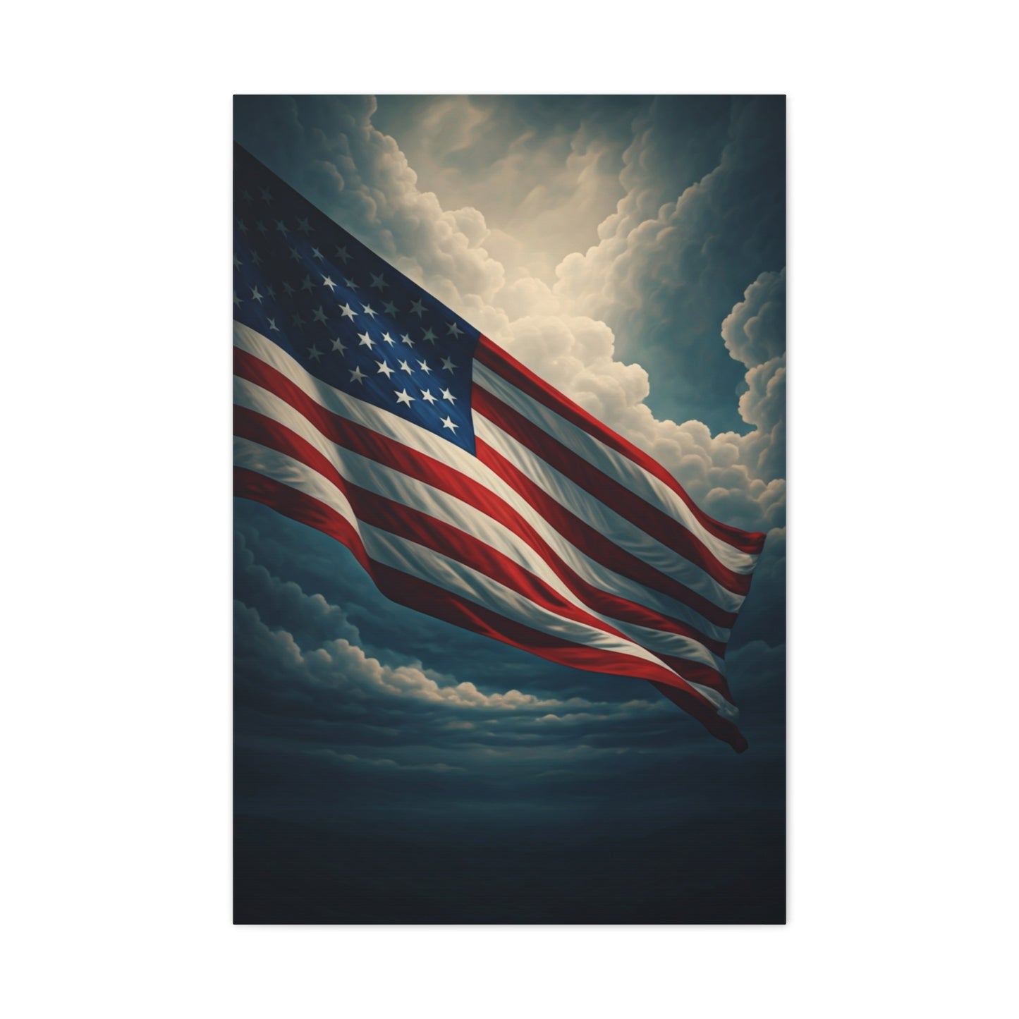 Flag of Hope in the Clouds Wall Art & Canvas Prints.