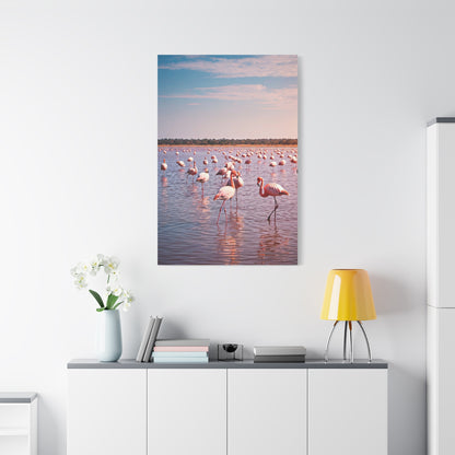 Crocodile Sunset Waterscape Wall Art & Canvas Prints