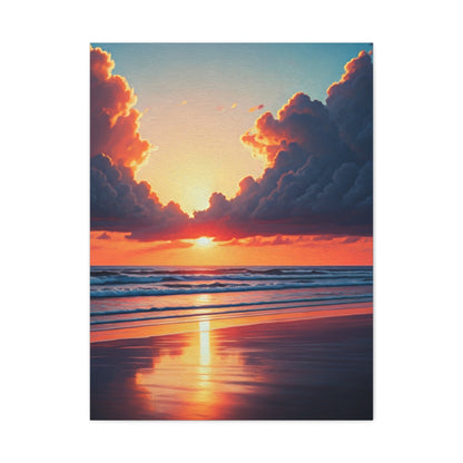Cloud Framed Horizon Sunset Wall Art & Canvas Prints