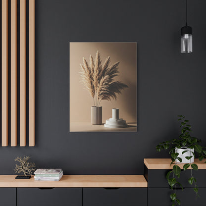 Pampas Grass Neutral Still Life Wall Art & Canvas Prints