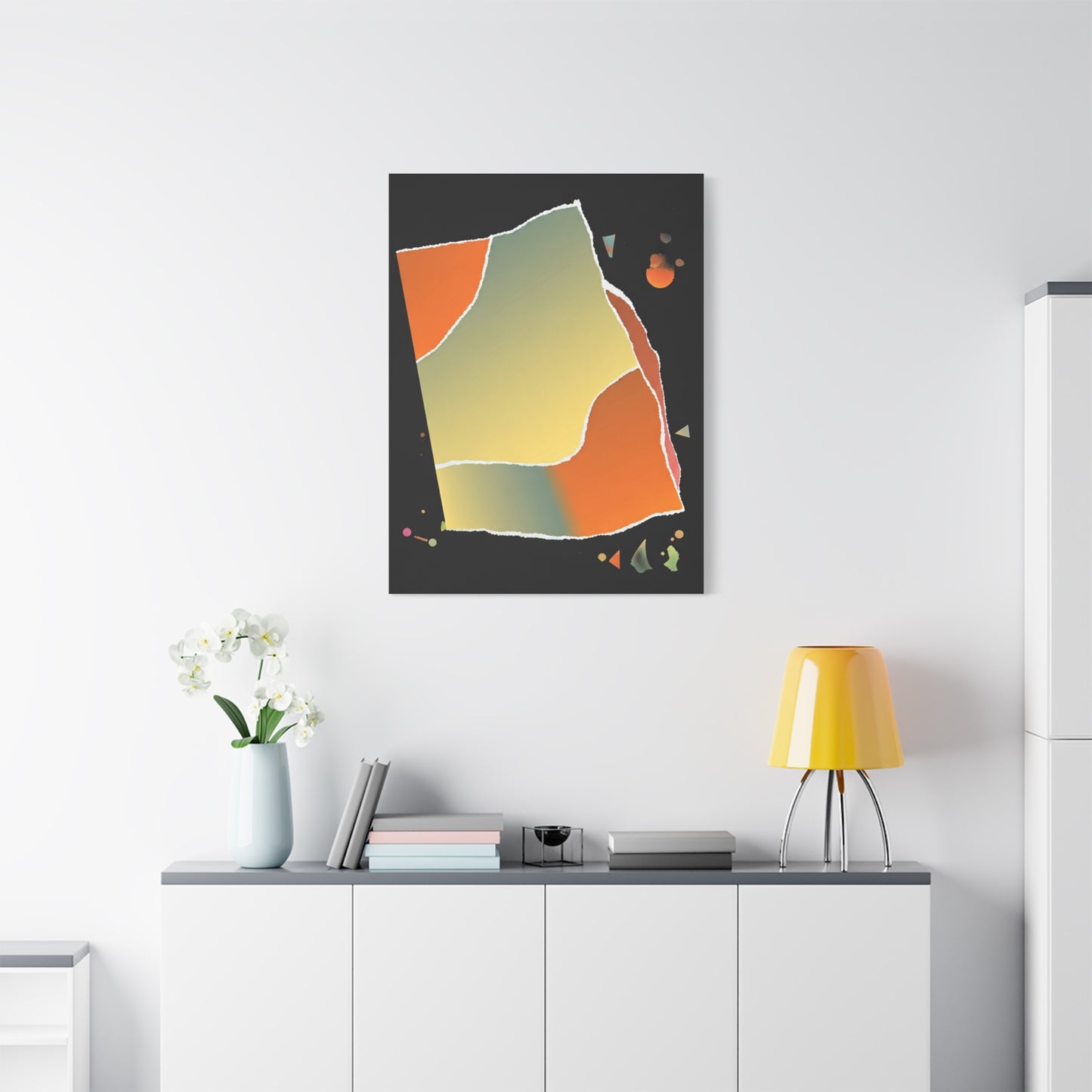 Fragmented Harmony Abstract Wall Art & Canvas Prints
