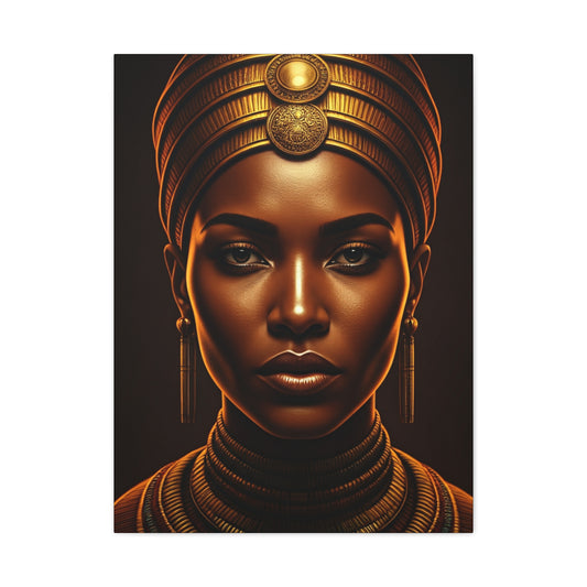 Golden Queen of Serenity Wall Art & Canvas Prints