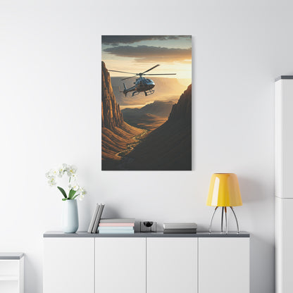 Helicopter Canyon Expedition Wall Art & Canvas Prints
