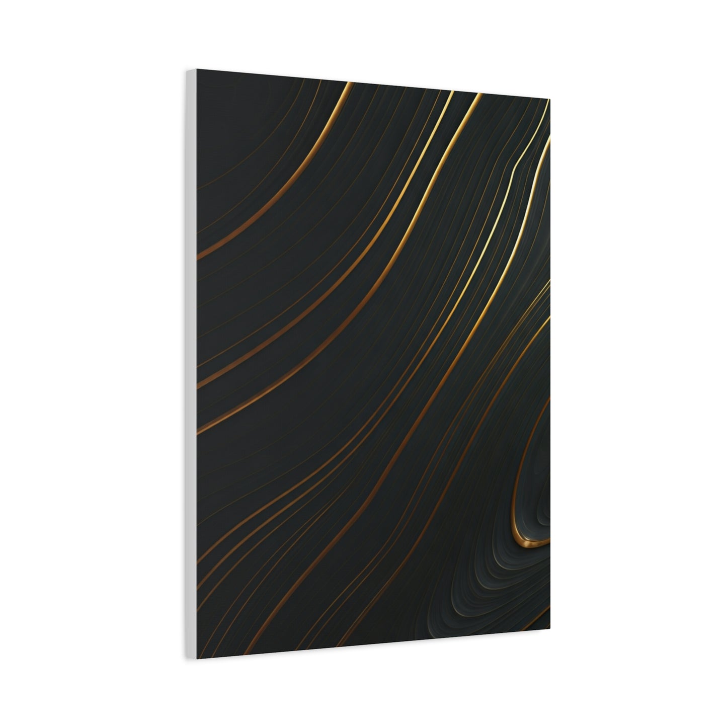 Golden Trace Minimalist Wall Art & Canvas Prints