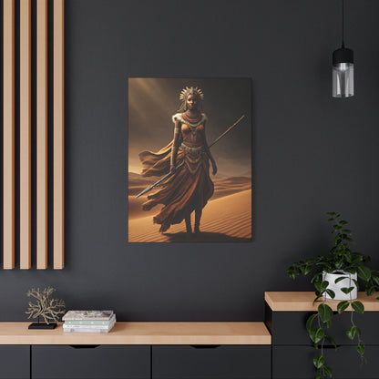 Desert Warrior Goddess Wall Art & Canvas Prints