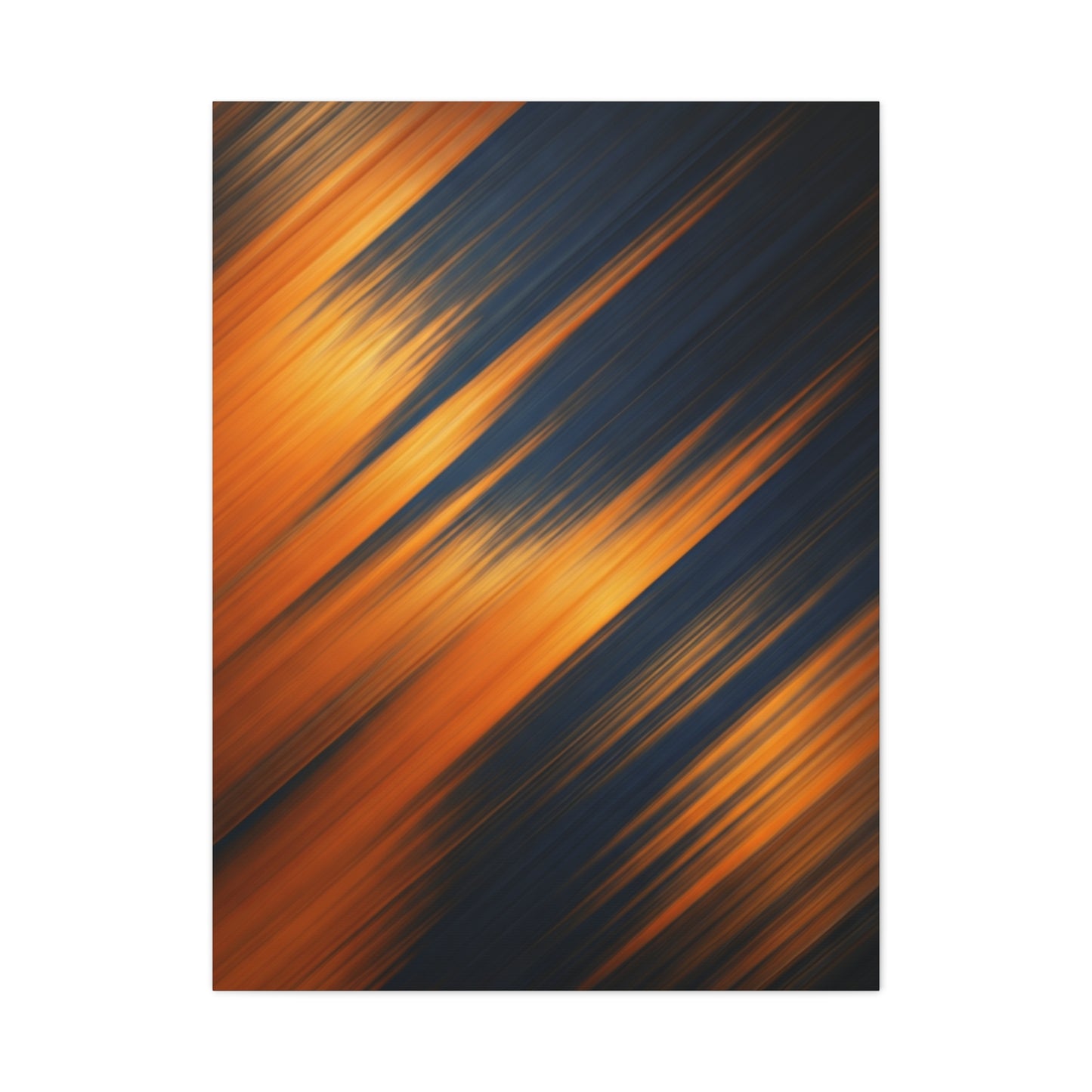 Warm Motion Streaks Abstract Wall Art & Canvas Prints