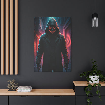 Crimson Smile Night Enforcer Wall Art & Canvas Prints