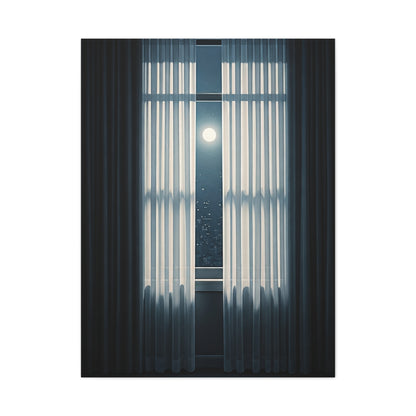 Moonlit Window Stillness Wall Art & Canvas Prints