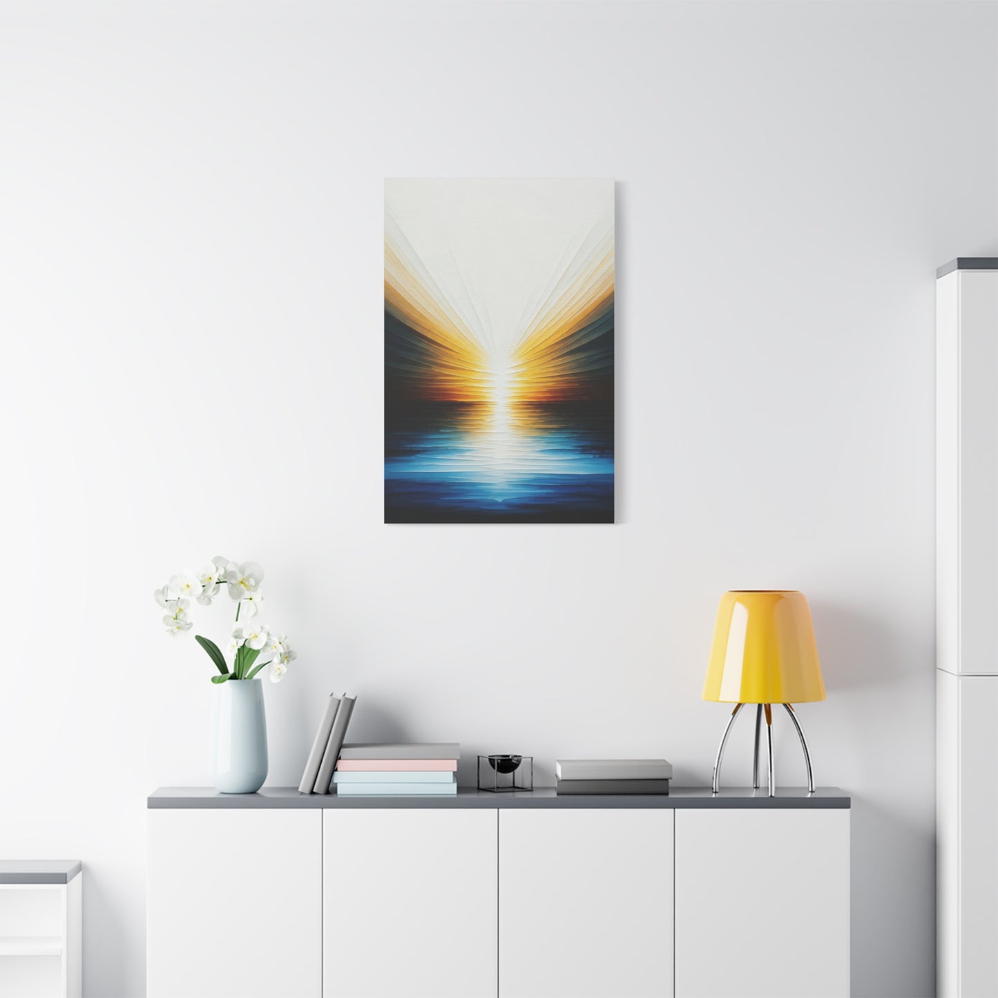 Soft Sunrise Reflection Wall Art & Canvas Prints