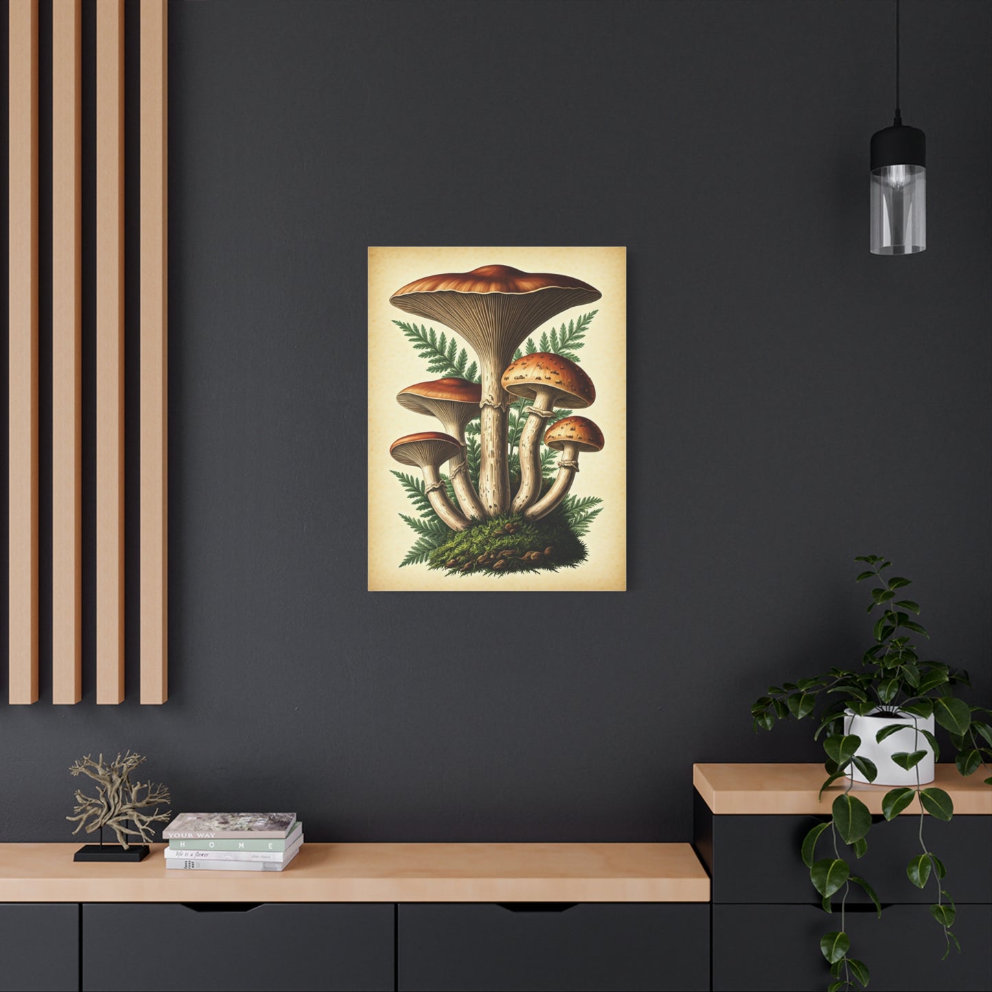 Mushroom Illustration Collection Wall Art & Canvas Prints