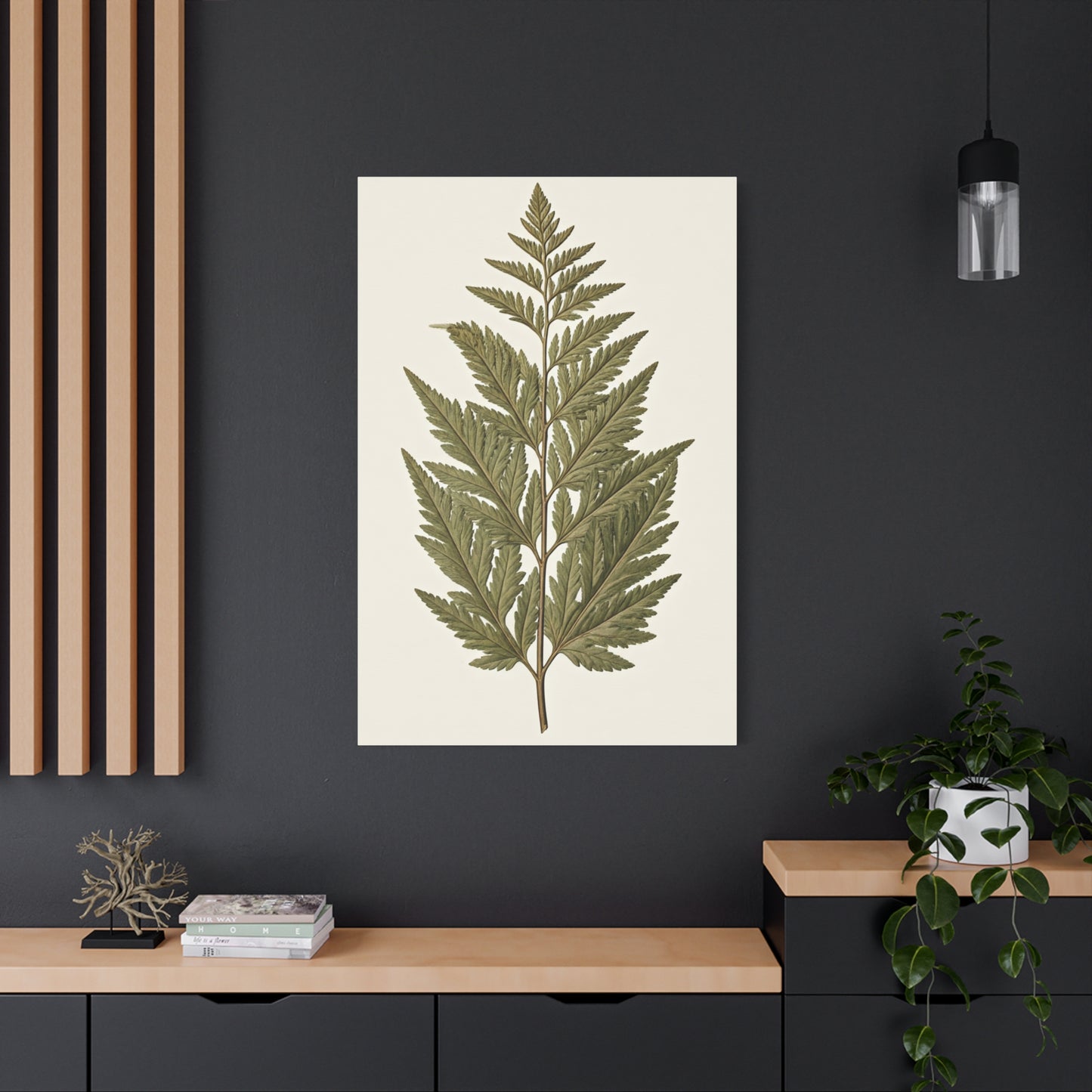 Classic Fern Illustration Wall Art & Canvas Prints