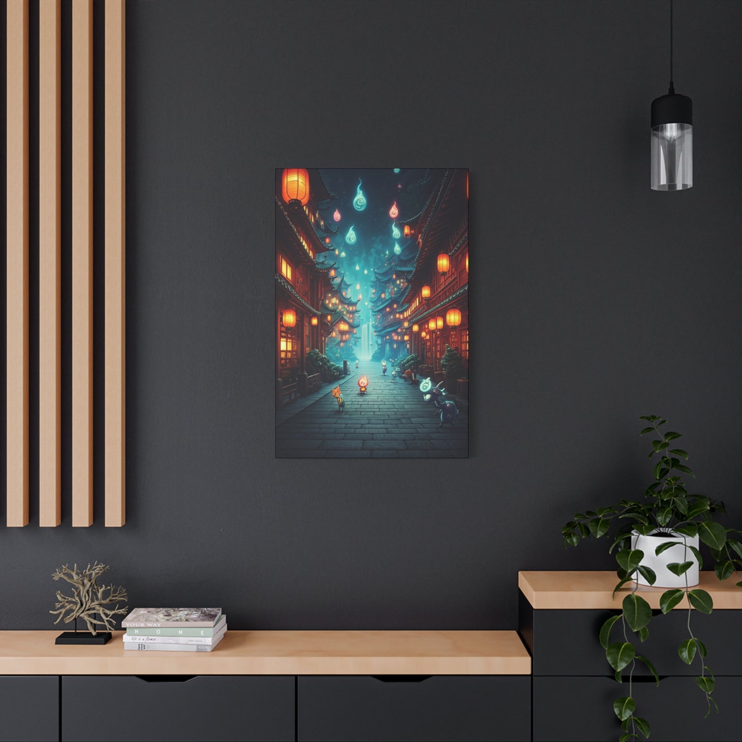 Lantern Spirit Alley Wall Art & Canvas Prints