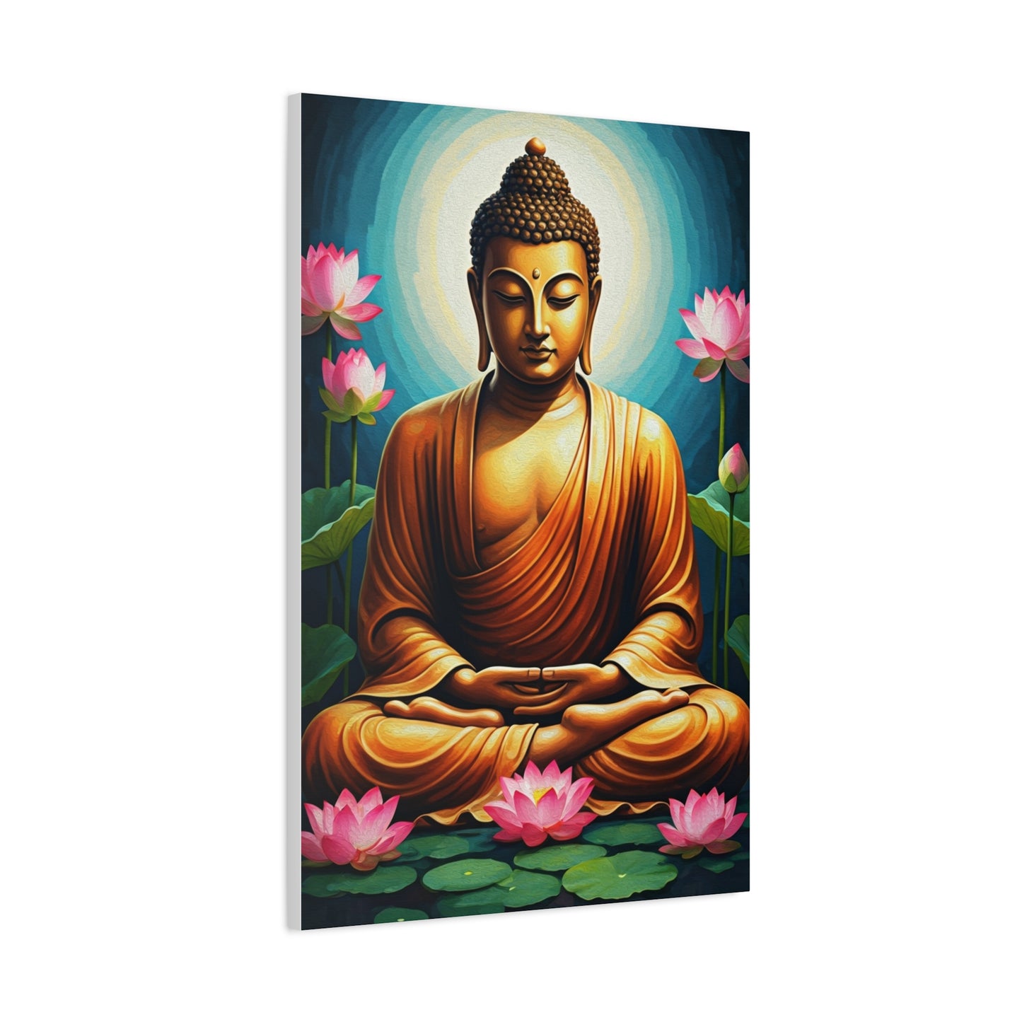 Lotus Meditation Buddha Artwork Wall Art & Canvas Prints