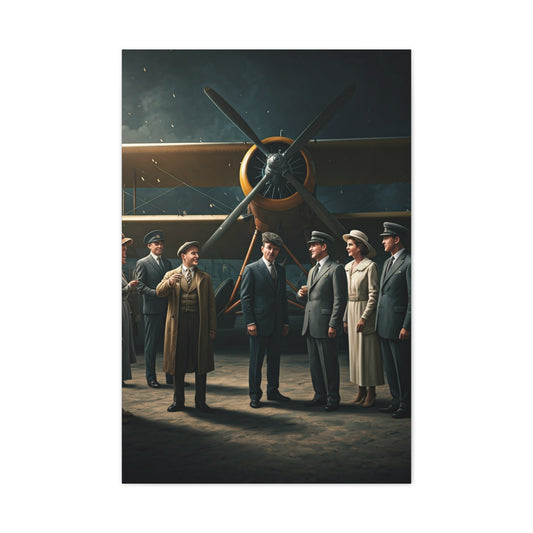 Golden Era Aviation Gathering Wall Art & Canvas Prints