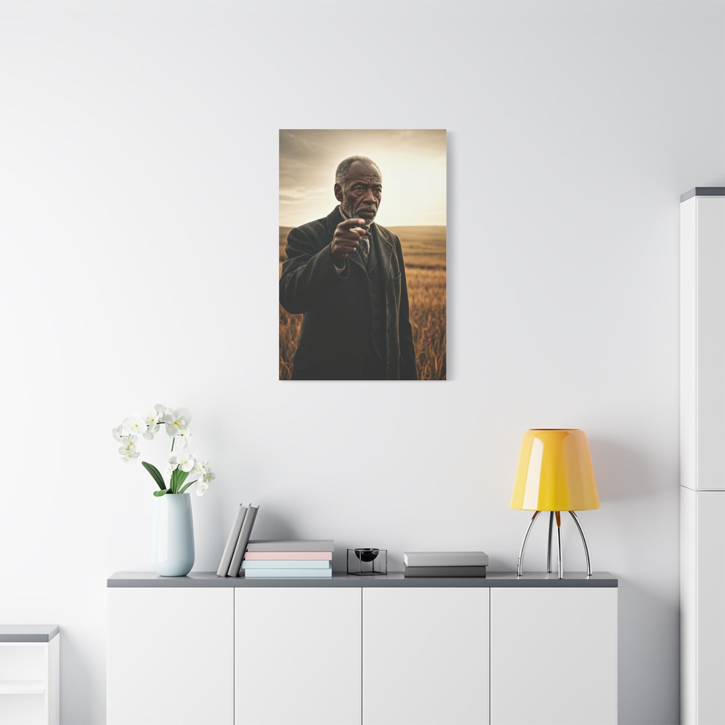Voice of Conviction Portrait Wall Art & Canvas Prints