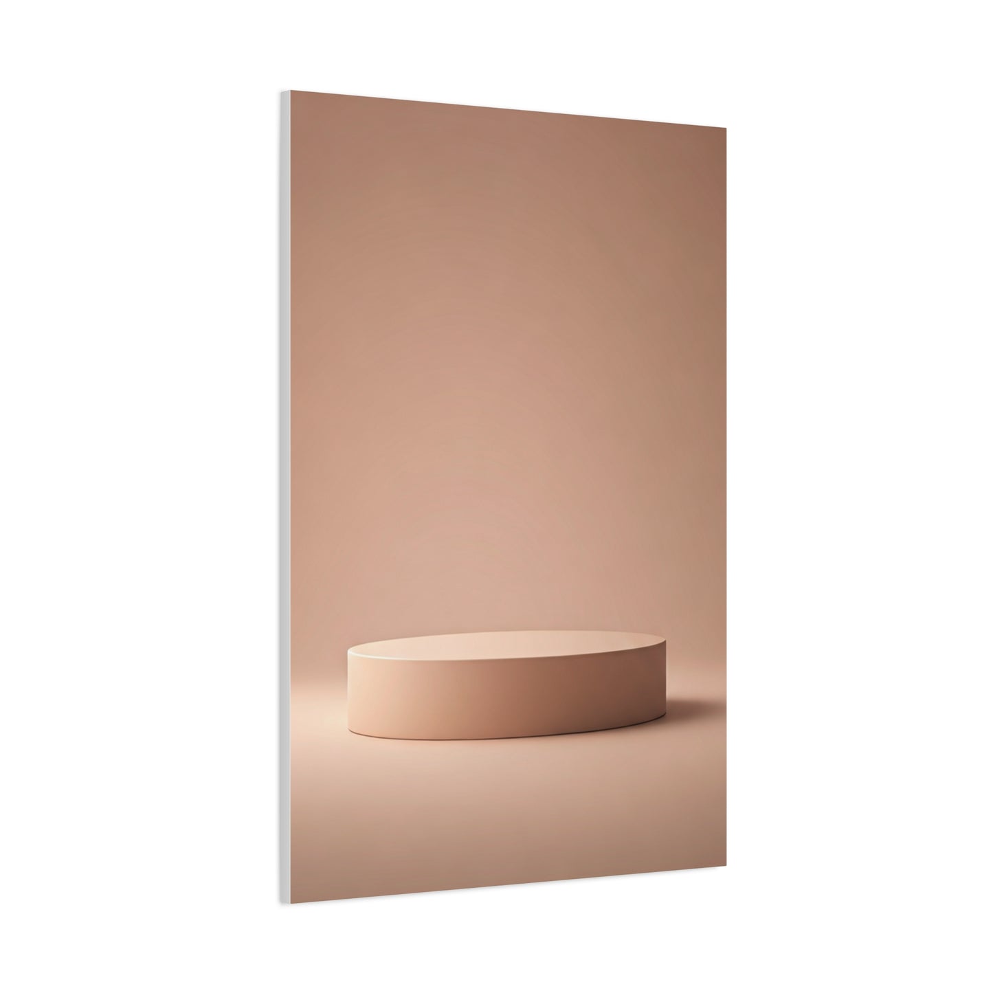 Soft Round Pedestal Minimal Display Wall Art & Canvas Prints