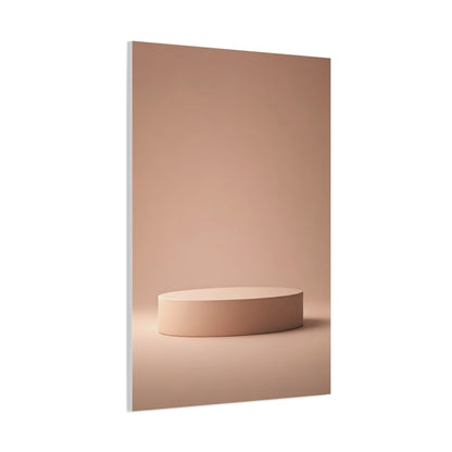 Soft Round Pedestal Minimal Display Wall Art & Canvas Prints