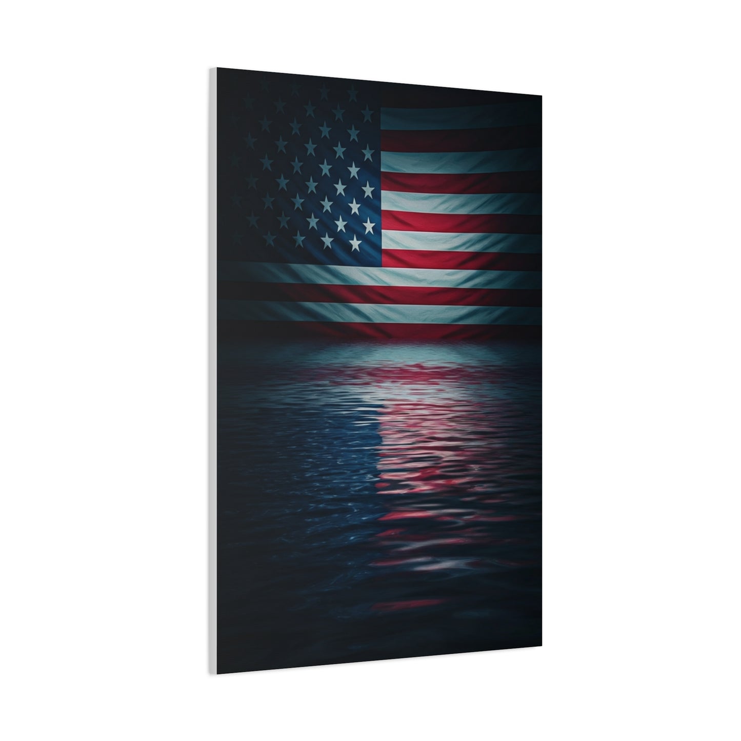 Stars and Stripes on the Water Wall Art & Canvas Prints