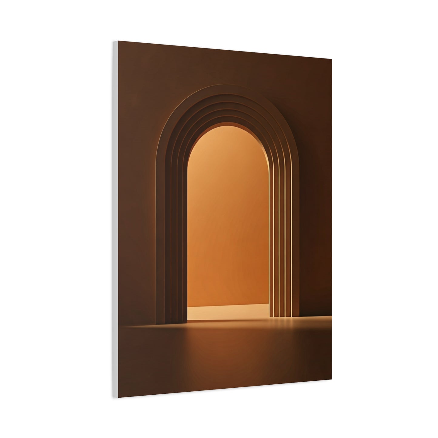 Warm Architectural Archway Glow Wall Art & Canvas Prints