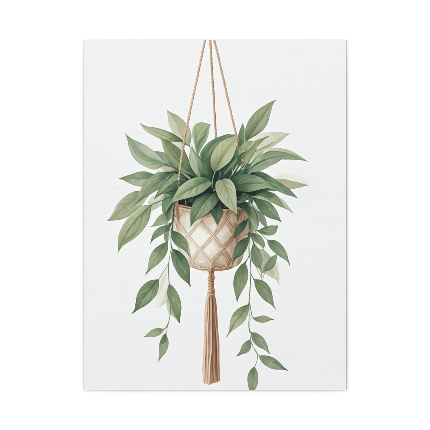 Hanging Plant Serenity Wall Art & Canvas Prints