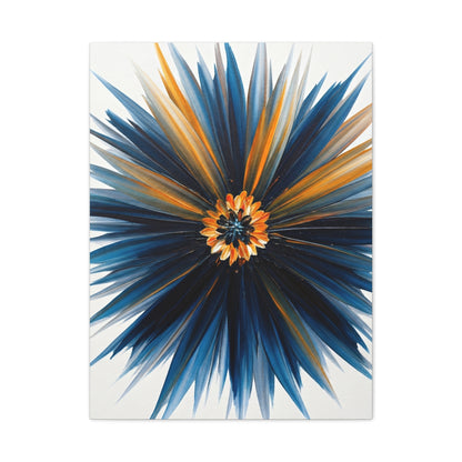 Midnight Bloom Radiance Abstract Wall Art & Canvas Prints