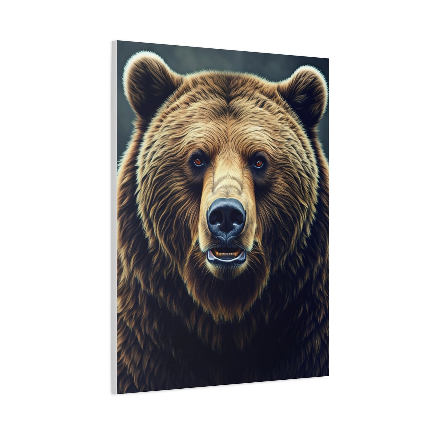 Golden Hour Bear in Pine Forest Wall Art & Canvas Prints