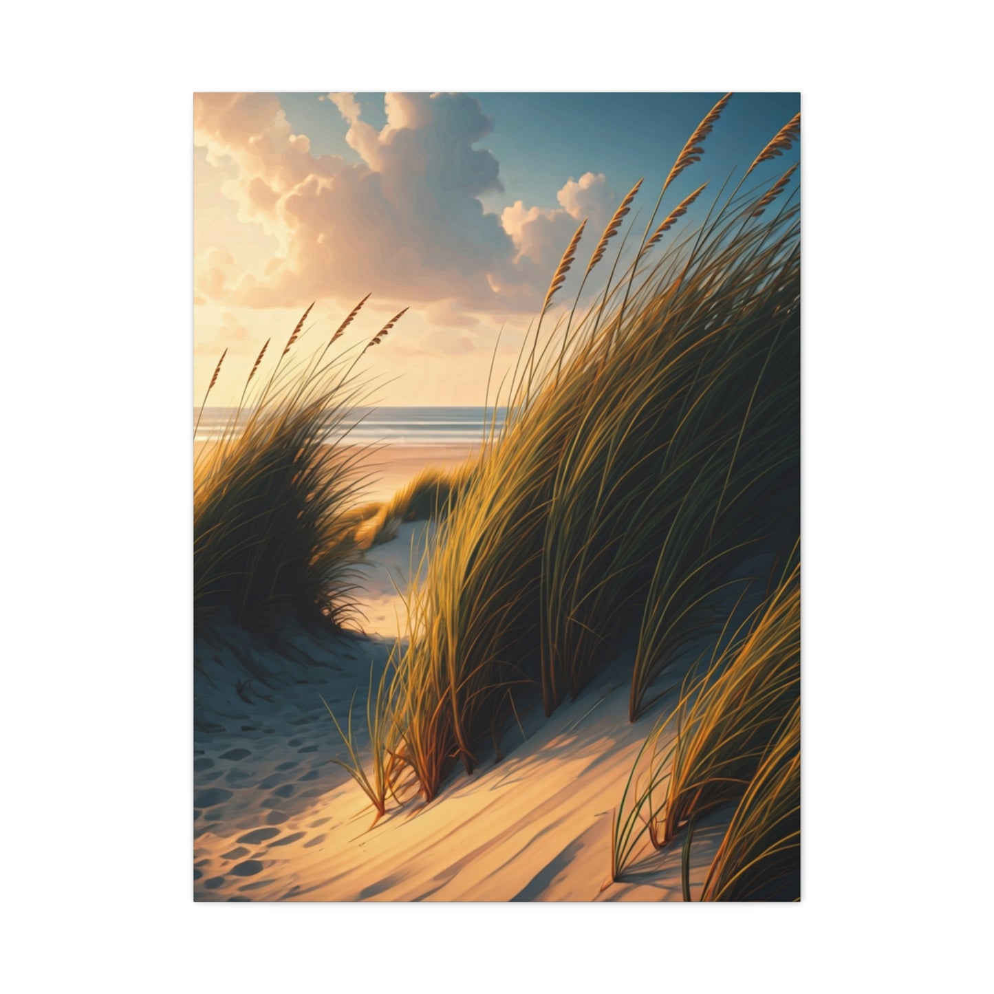 Dune Pathway at Coastal Sunrise Wall Art & Canvas Prints