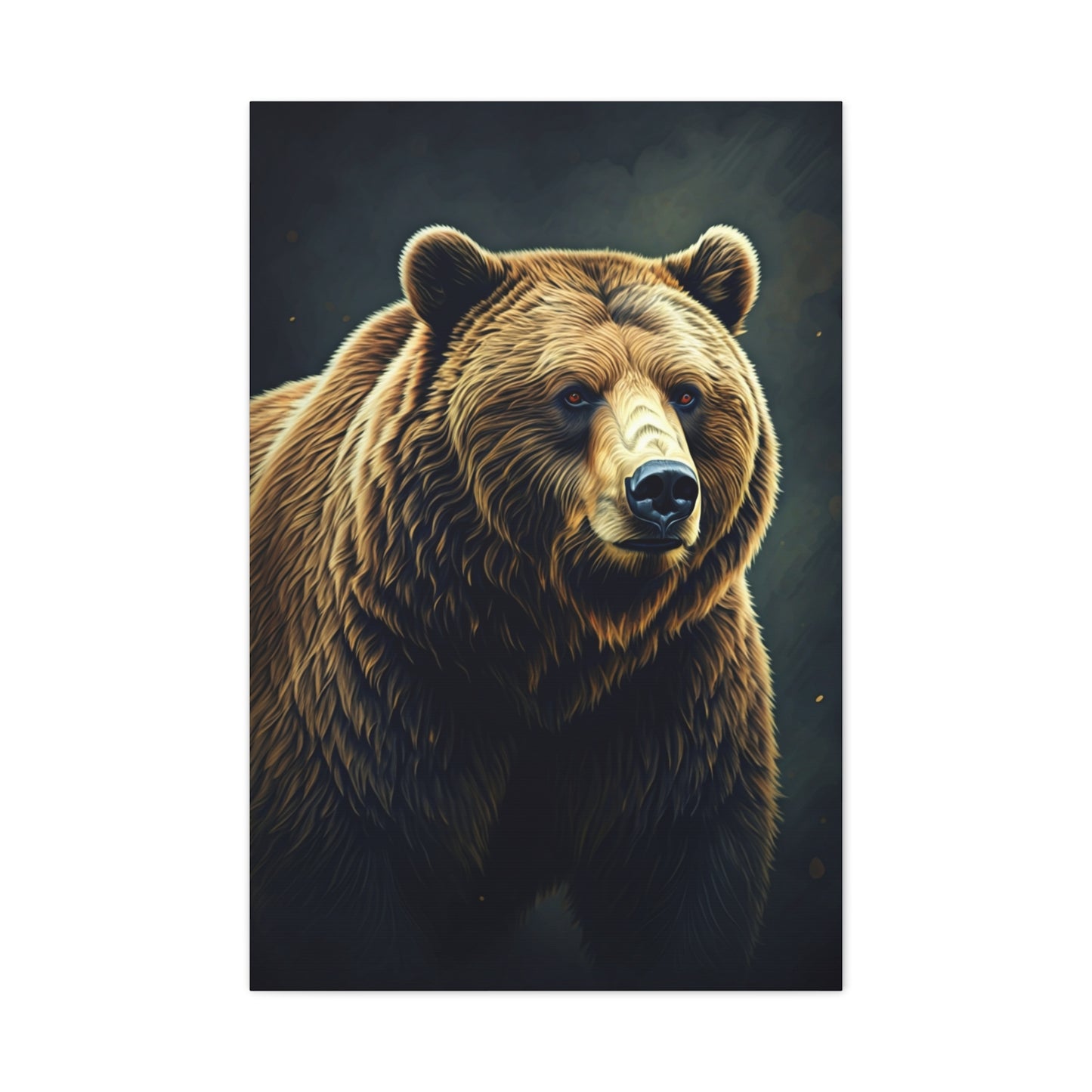 Dramatic Wilderness Grizzly Canvas Wall Art & Canvas Prints