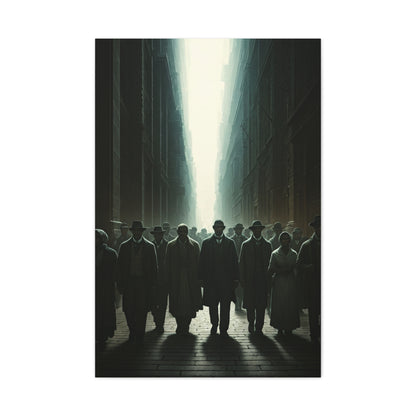 March Through the Light Wall Art & Canvas Prints