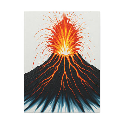 Volcanic Energy Abstract Wall Art & Canvas Prints