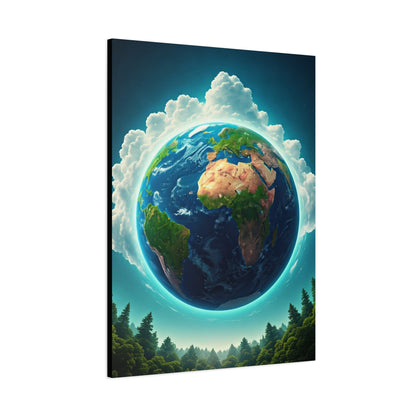 Earth Embraced by Nature Wall Art & Canvas Prints