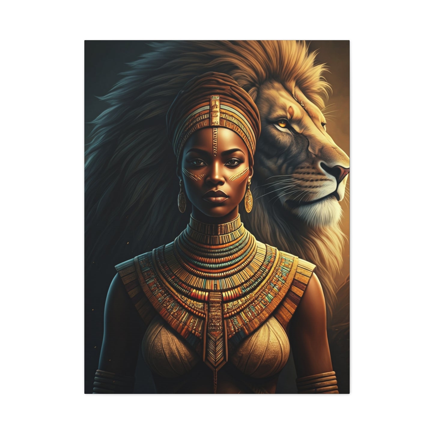 Lioness Warrior Guardian Wall Art & Canvas Prints