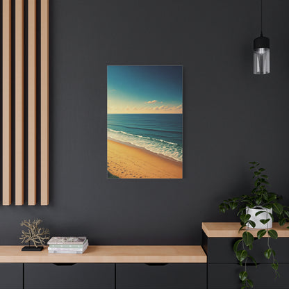 Golden Coastline Aerial Beach Wall Art & Canvas Prints