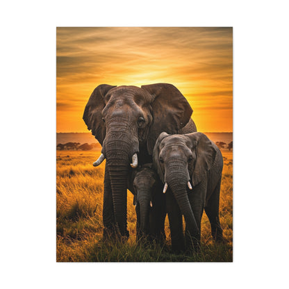 Elephant Companions Wall Art & Canvas Prints