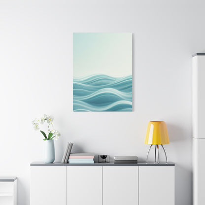 Dreamy Layered Ocean Waves Wall Art & Canvas Prints