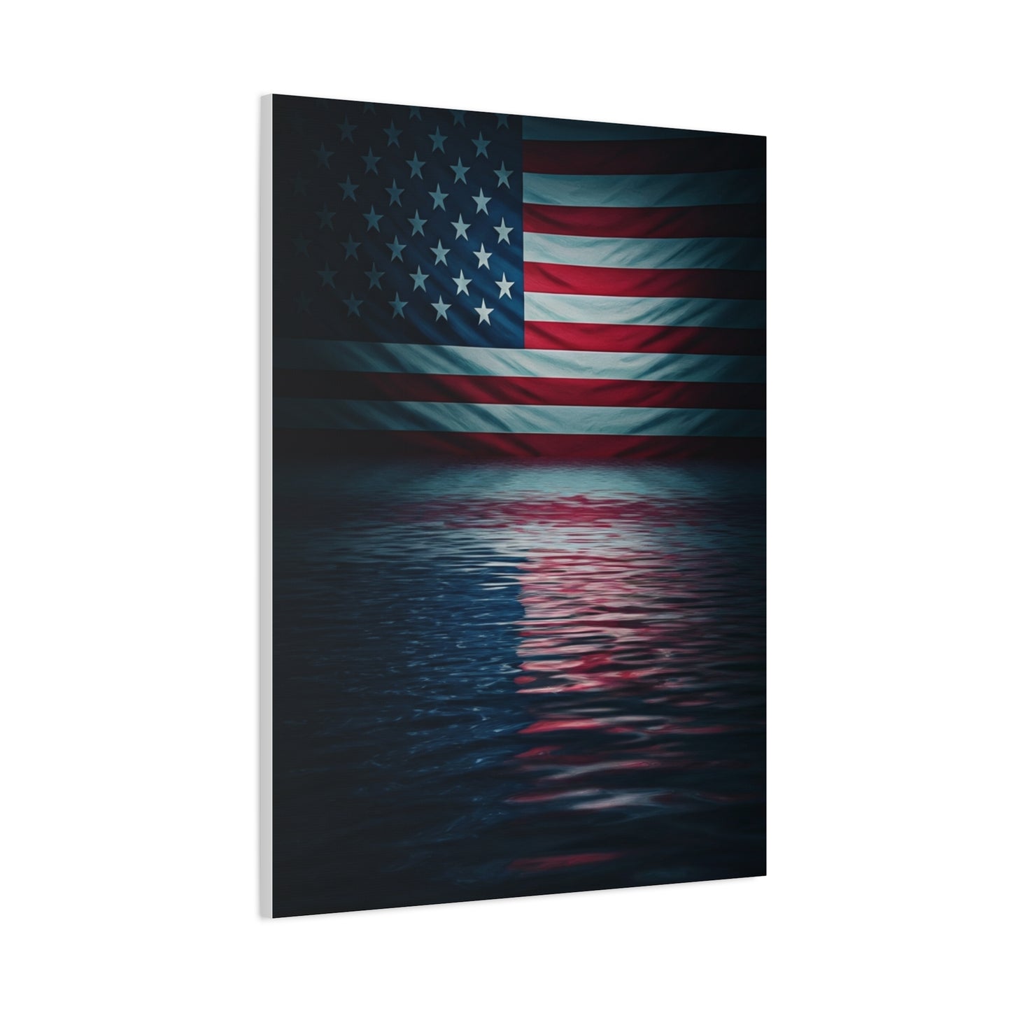 Stars and Stripes on the Water Wall Art & Canvas Prints