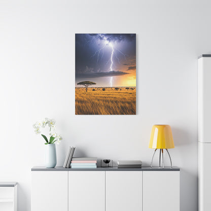 Golden Savannah Horizon Wall Art & Canvas Prints