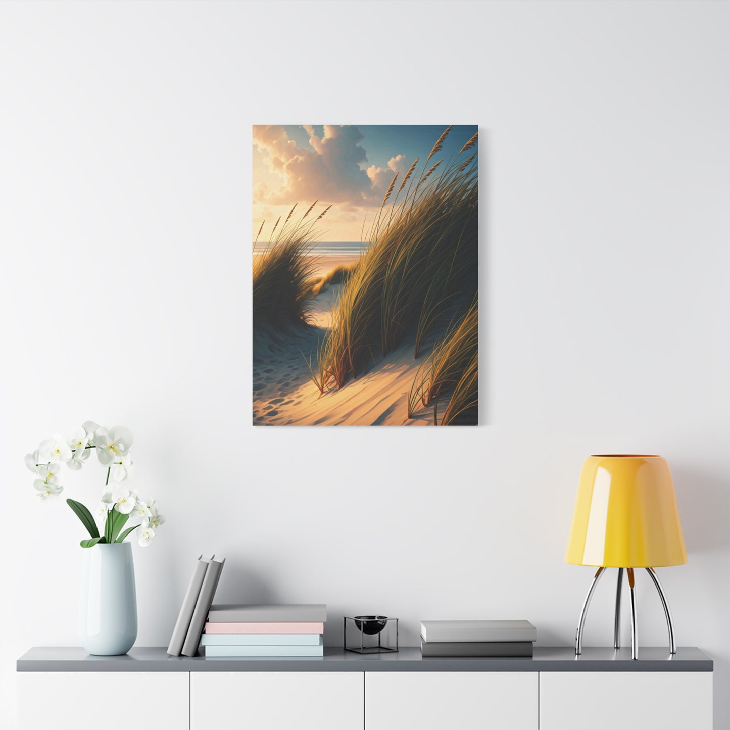 Dune Pathway at Coastal Sunrise Wall Art & Canvas Prints