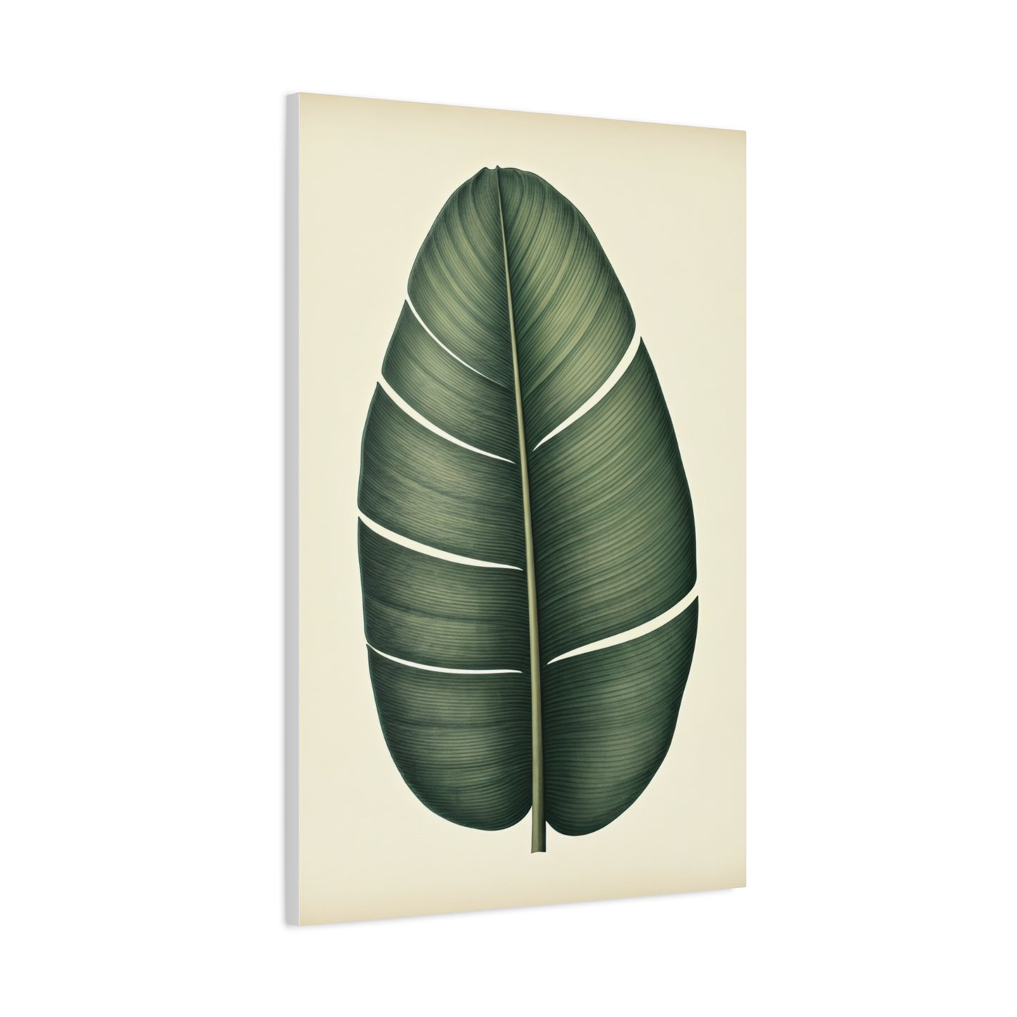 Tropical Leaf Study Illustration Wall Art & Canvas Prints