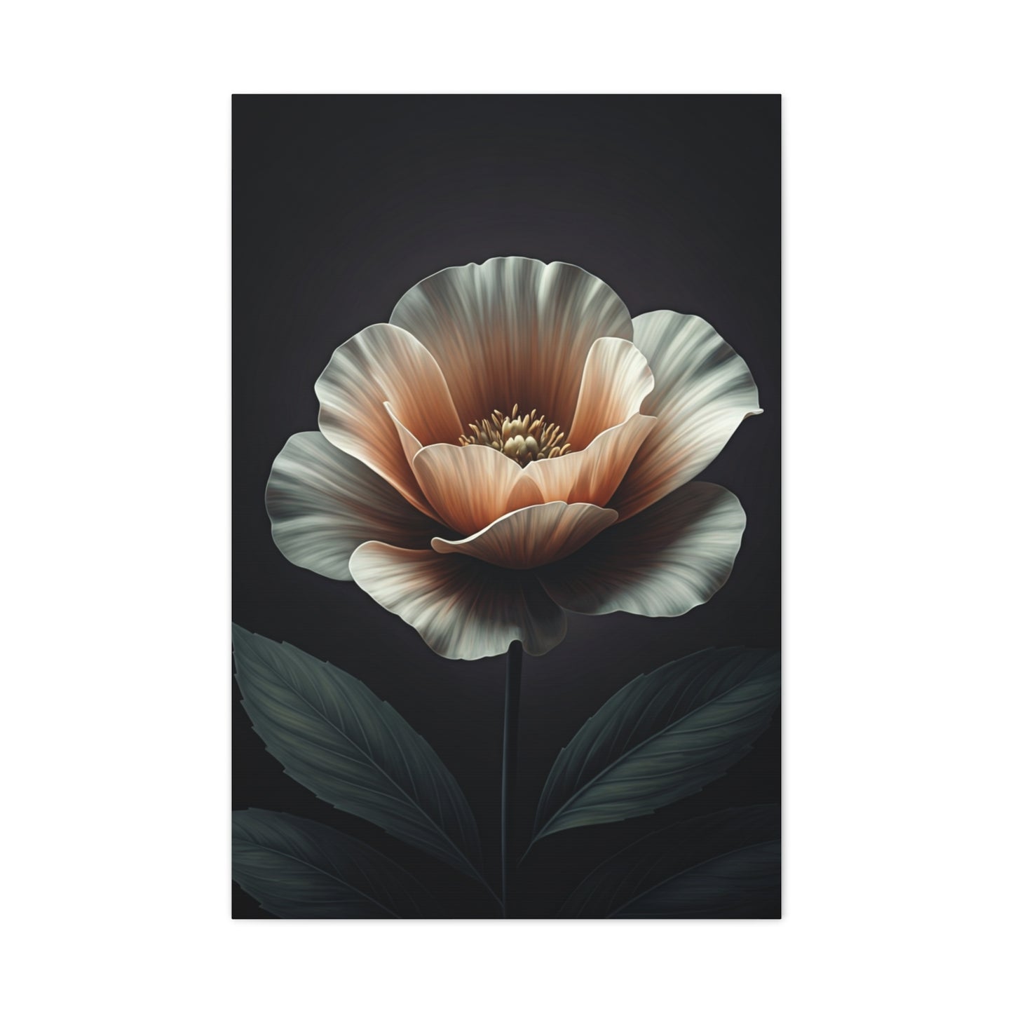 Single Bloom Elegance Floral Wall Art & Canvas Prints