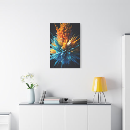 Radiant Color Explosion Abstract Wall Art & Canvas Prints