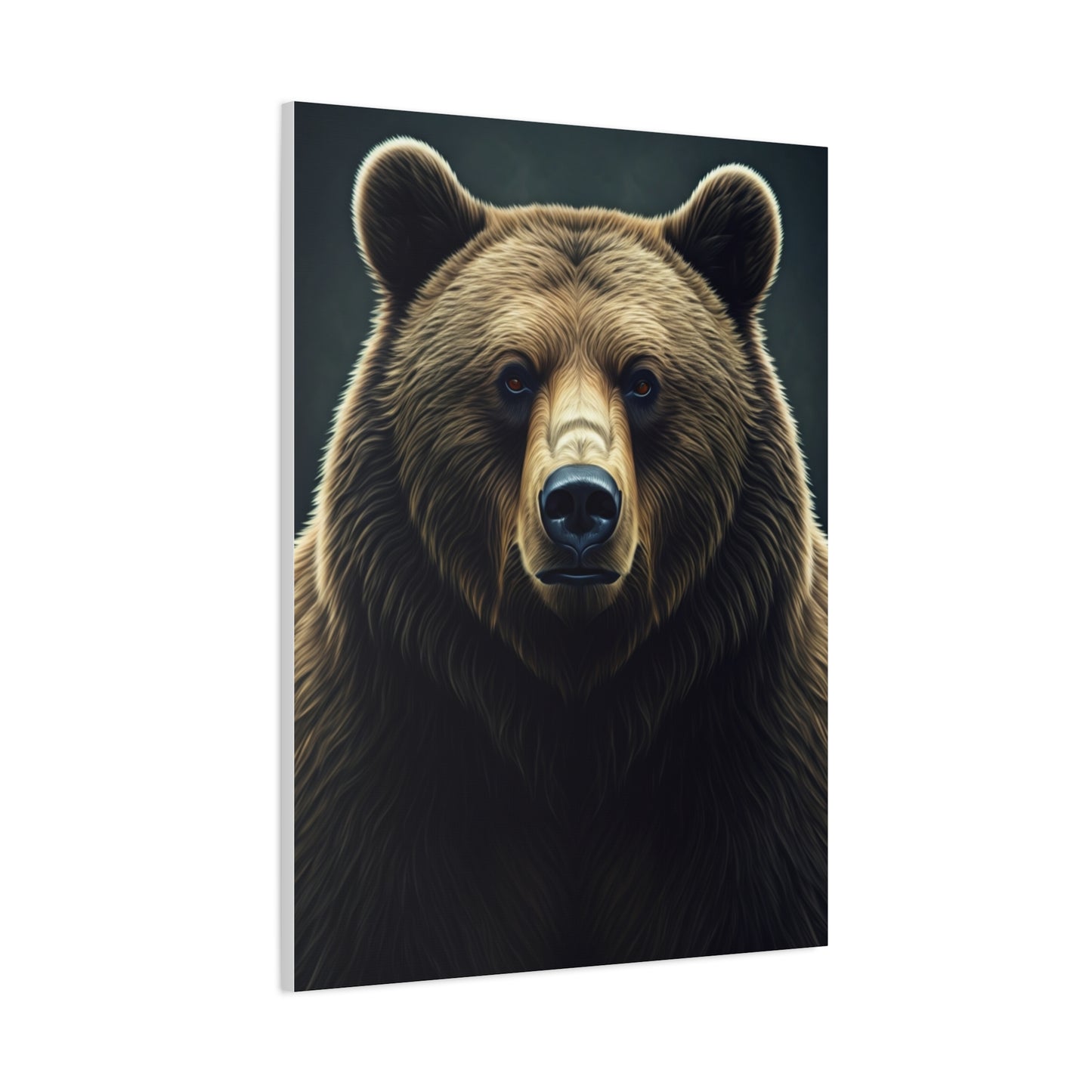 Intense Bear Gaze Wildlife Wall Art & Canvas Prints