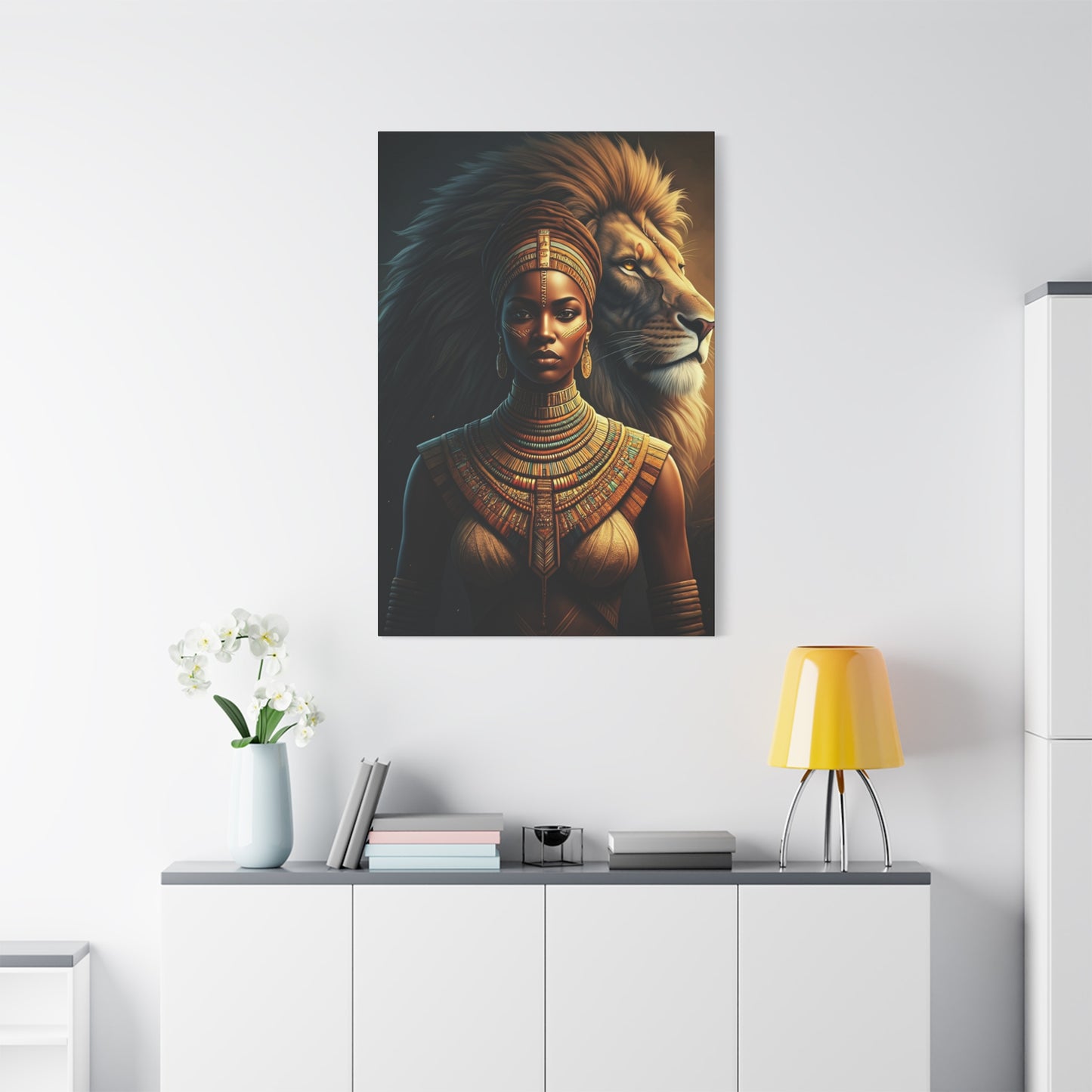 Lioness Warrior Guardian Wall Art & Canvas Prints