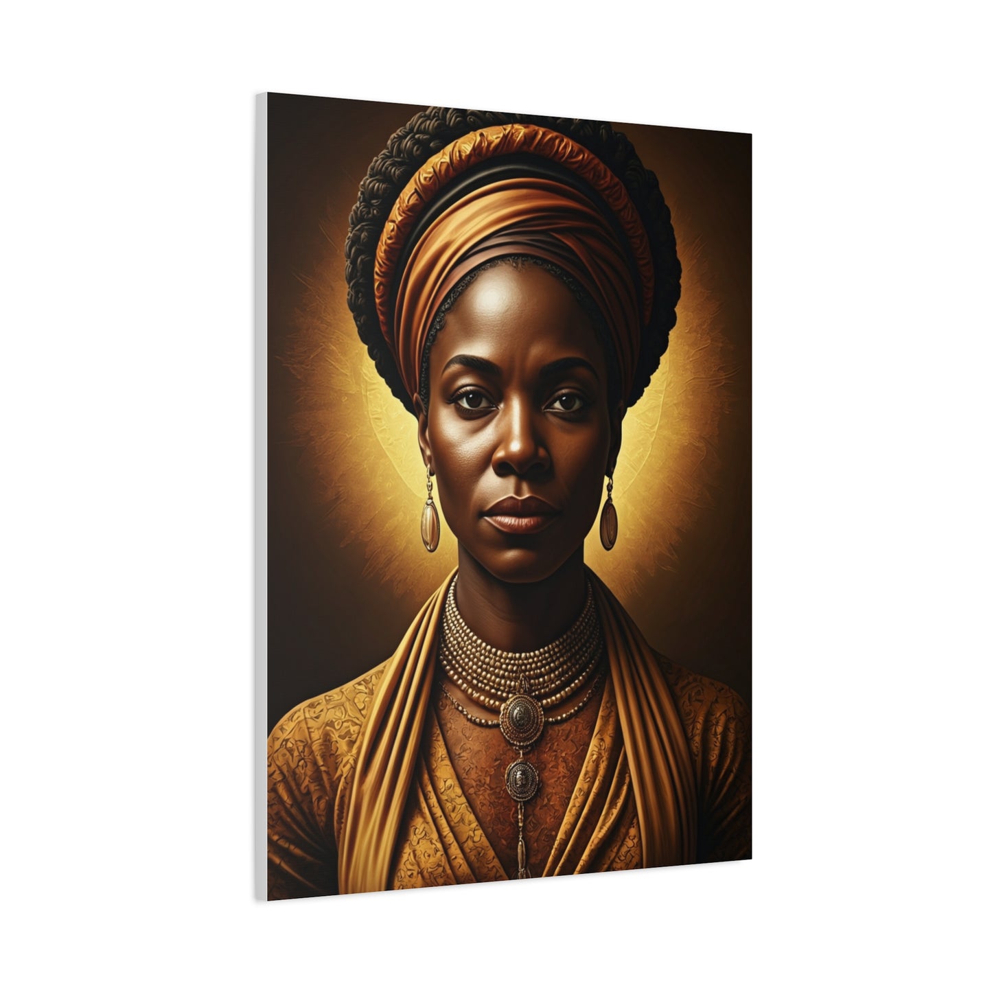 Golden Heritage Queen Portrait Wall Art & Canvas Prints